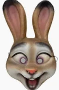 Hats / Tiara's / Masks - Rabbit - Eva Foam Mask